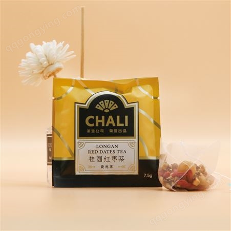 CHALI茶里酒店供应桂圆红枣枸杞茶 独立包装 三角茶包