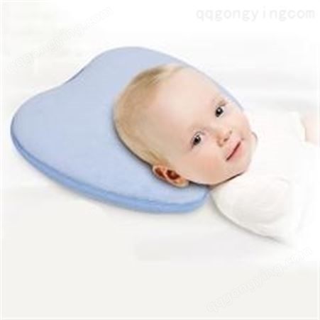 红素太空记忆棉枕芯 卡通婴儿枕 婴儿定型枕头免费设计logo 300件起订不单独零售